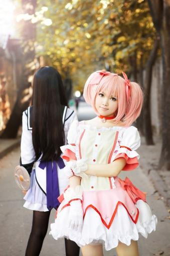 Обо всем - [Best Anime Cosplay] Подборка косплея по аниме Mahou Shoujo Madoka Magica 